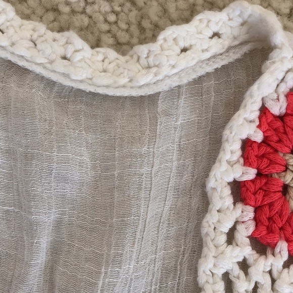 Child’s Boho swim suit tunic crochet cover-up - Picture 4 of 8